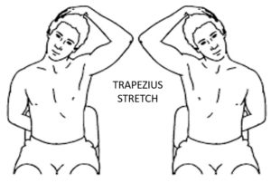 Upper Trapeziu Stretch | Regangan Otot Trapezius